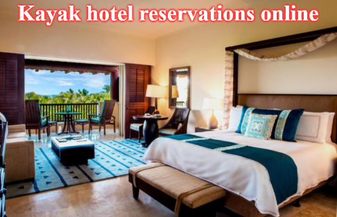 Kayak hotel reservations online