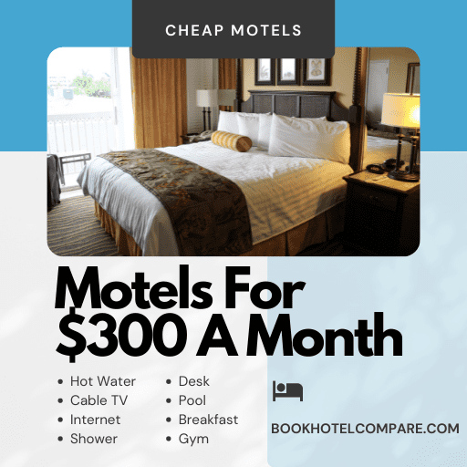 Motels For $300 A Month