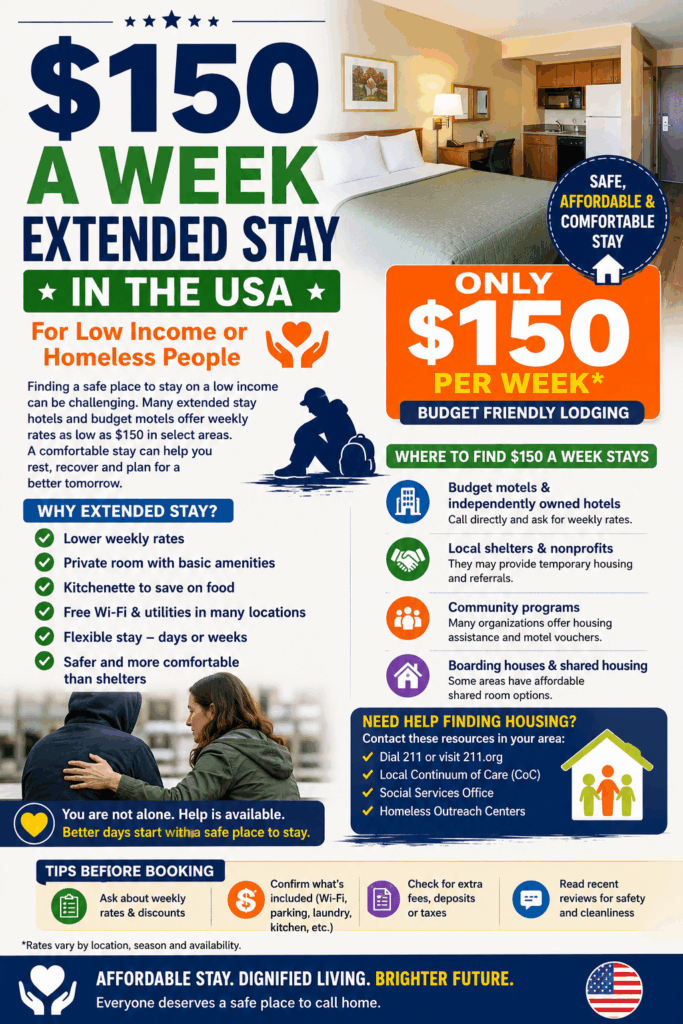 150 a Week Extended Sta
