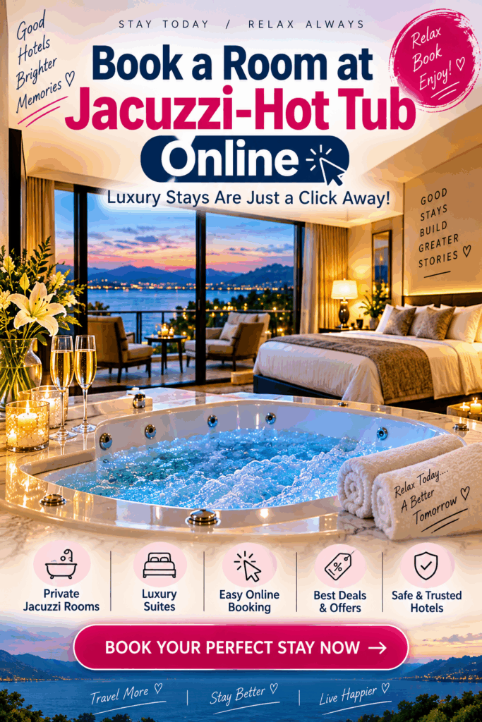 Book a Room with a Jacuzzi or Hot Tub Online