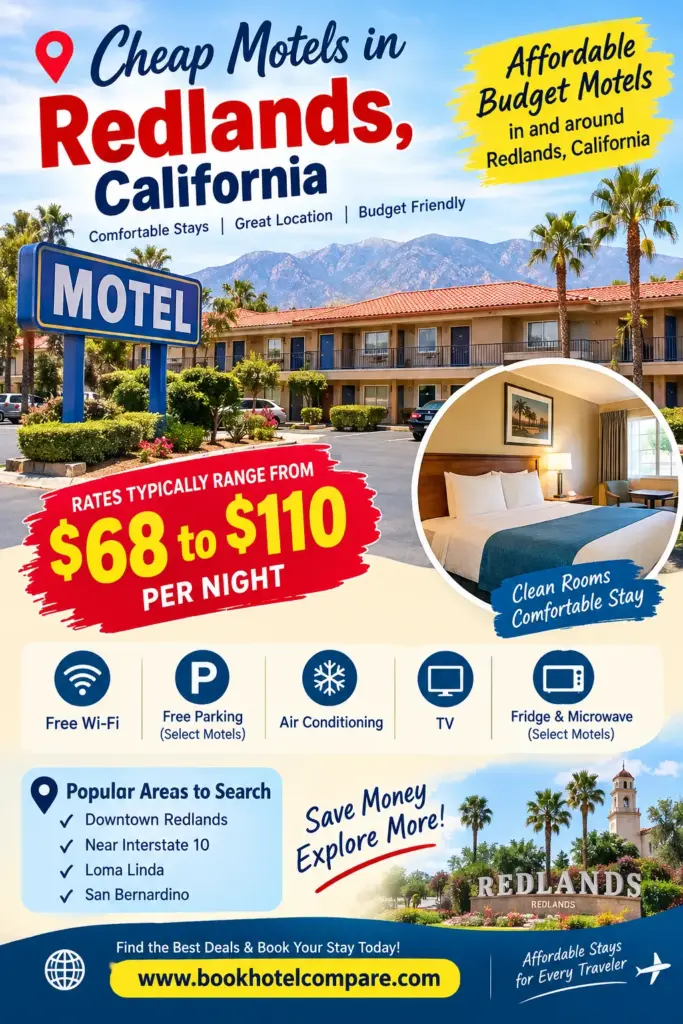 Cheap Motels in Redlands